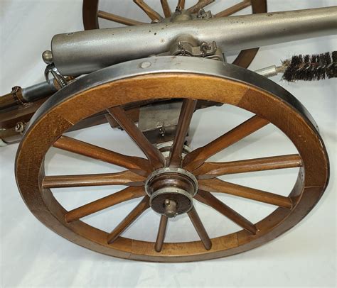 bronze 1857 napoleon cannon model with carriage replica scale|1857 napoleon cannon for sale.